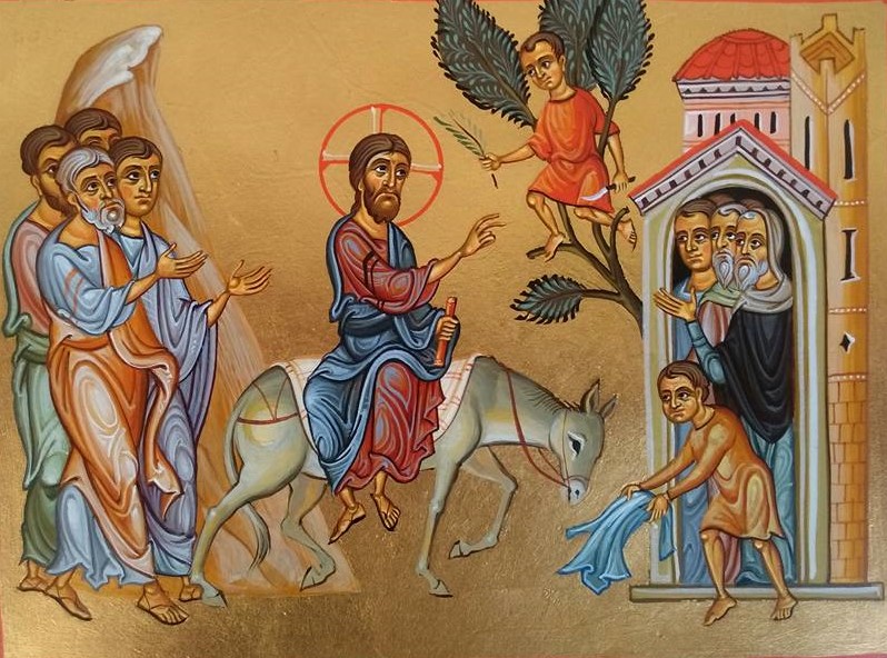Икона на Вход Господен в Йерусалим